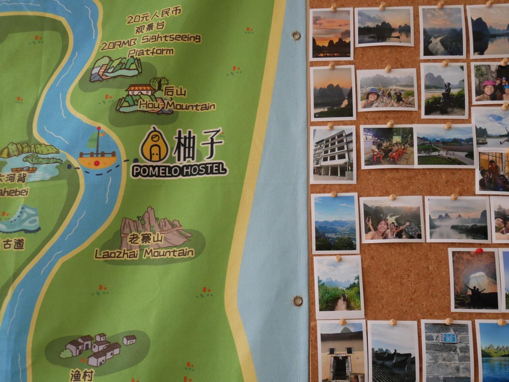Pomelo Hostel Xingping Yangshuo Esterno foto